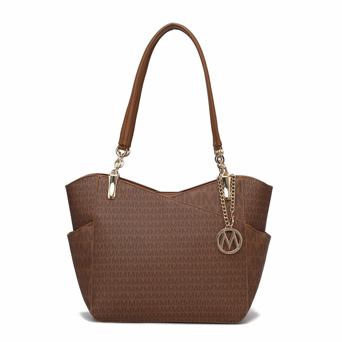 Mkfcollection Jules Signature Tote Bag Vegan Leather Designer Handbag