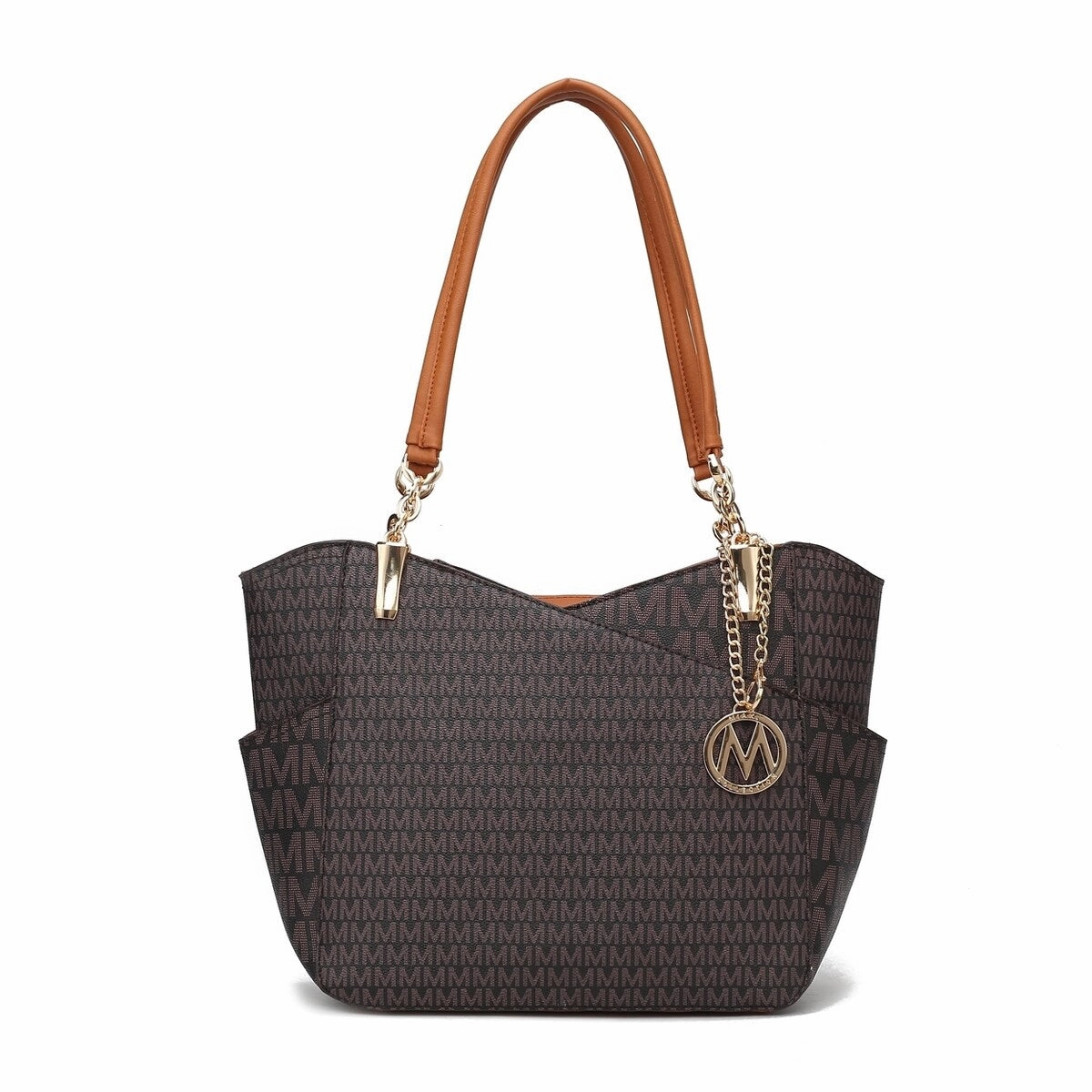 Mkfcollection Jules Signature Tote Bag Vegan Leather Designer Handbag