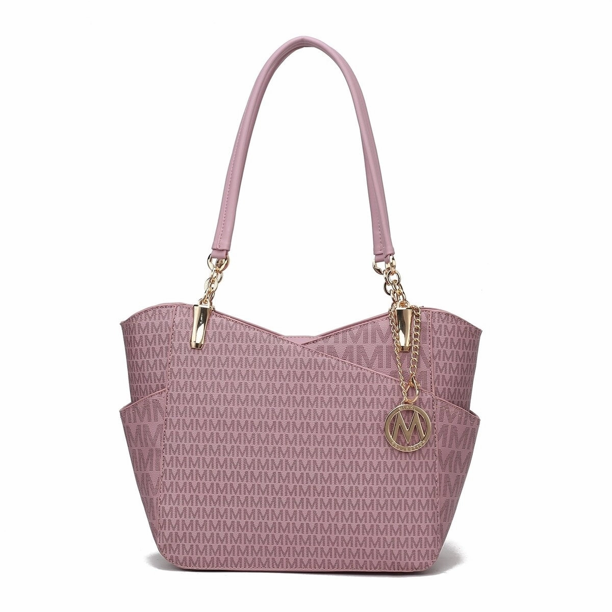 Mkfcollection Jules Signature Tote Bag Vegan Leather Designer Handbag