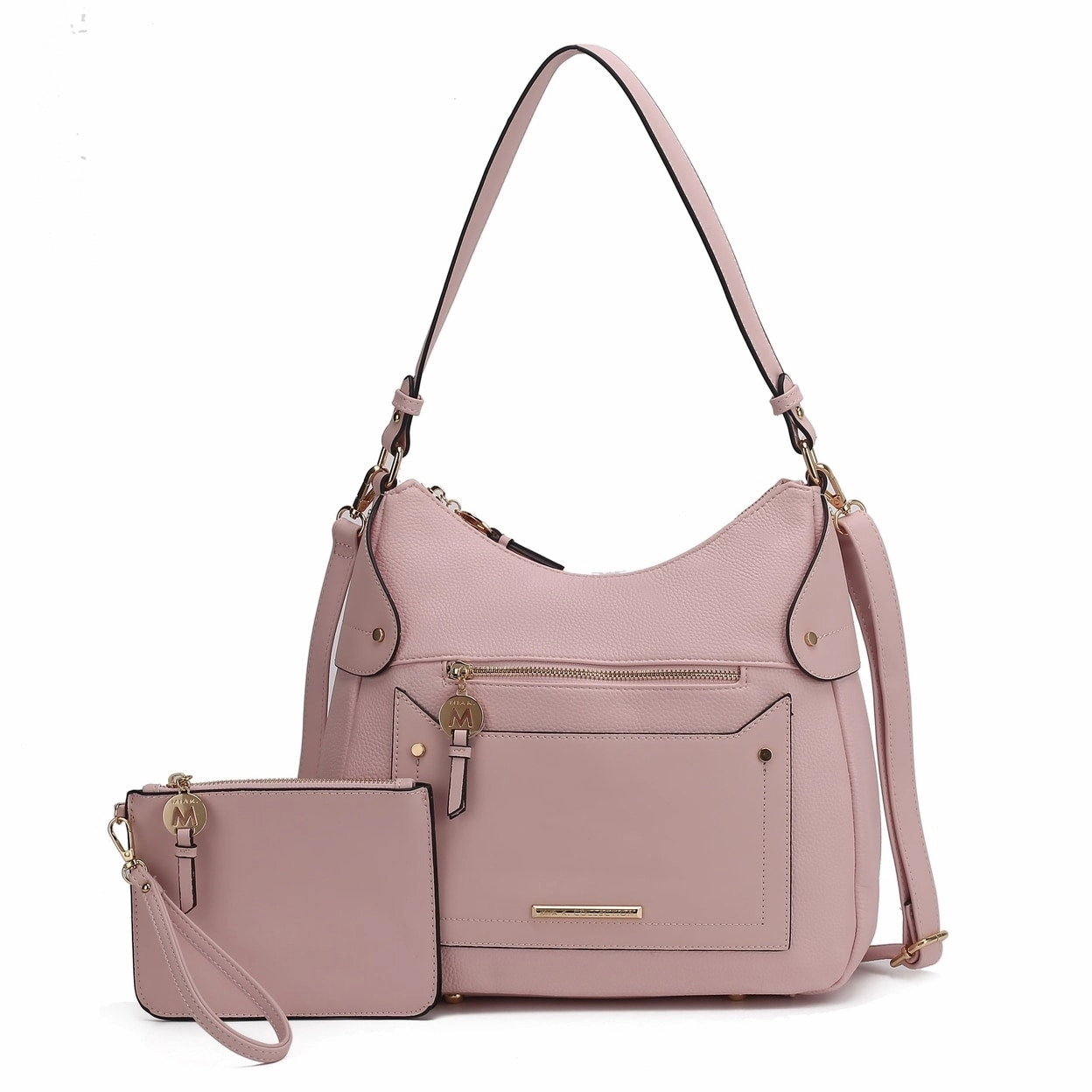 Mkfcollection Maeve Shoulder Bag And Set Vegan Leather Designer Handbag
