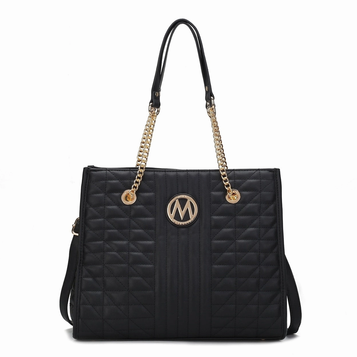 Mkfcollection Makenna Shoulder Bag Vegan Leather Designer Handbag