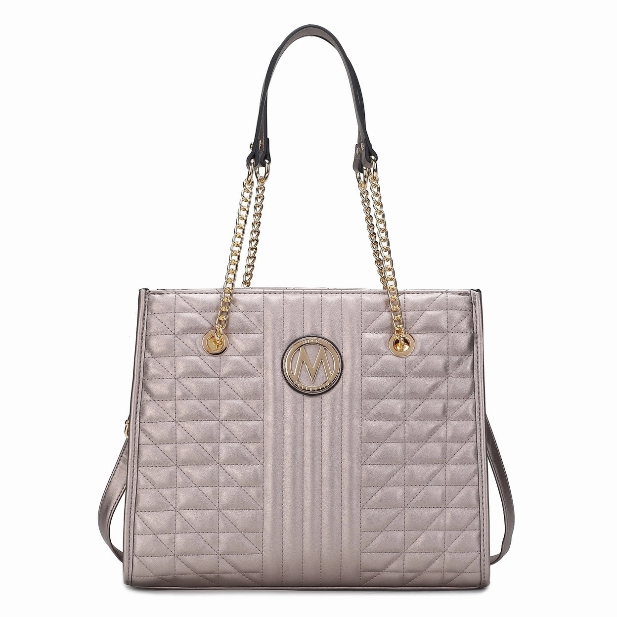 Mkfcollection Makenna Shoulder Bag Vegan Leather Designer Handbag