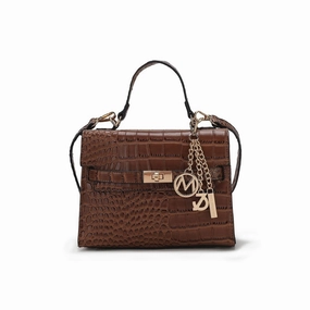 Mkfcollection Naomi Shoulder Bag Vegan Leather Designer Handbag