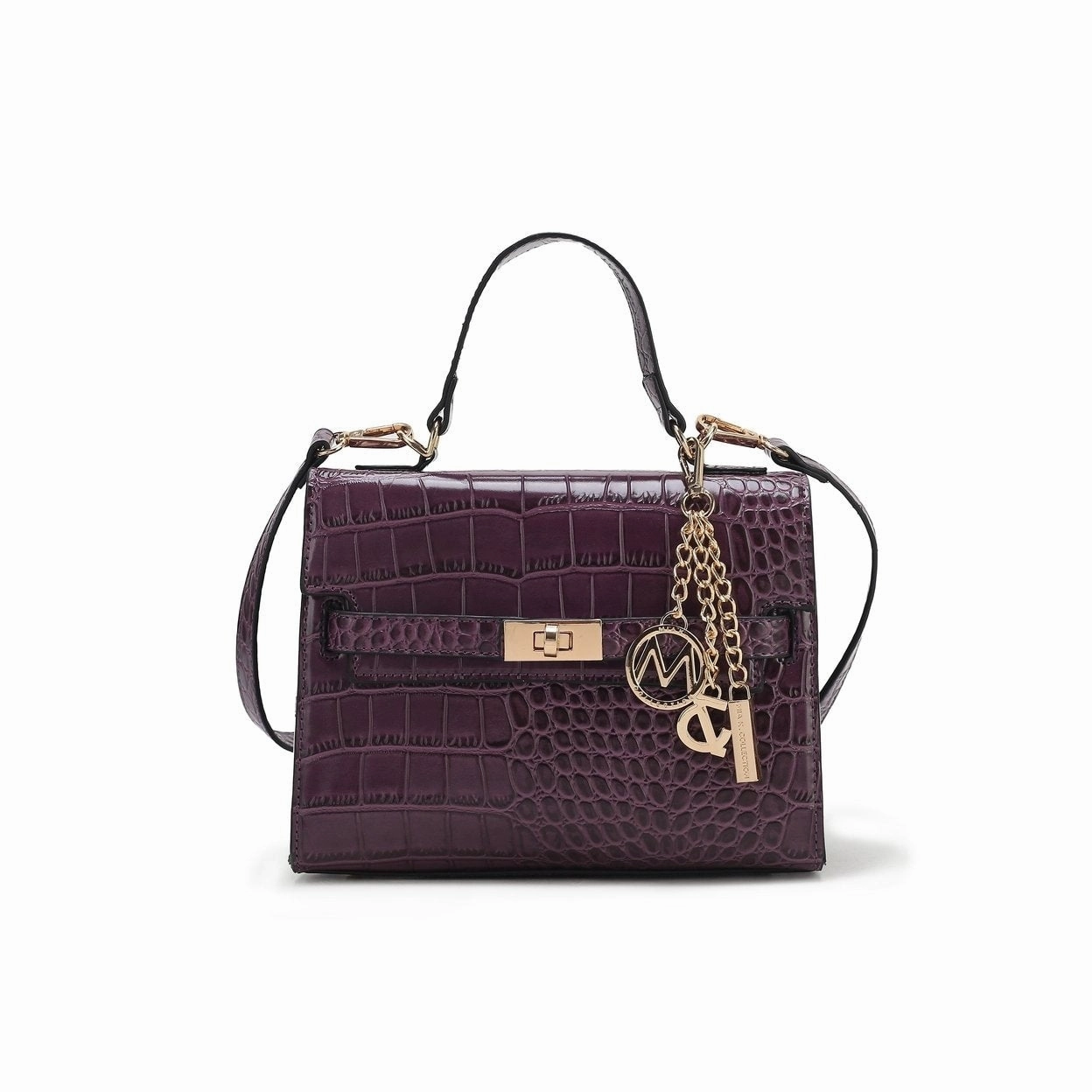 Mkfcollection Naomi Shoulder Bag Vegan Leather Designer Handbag