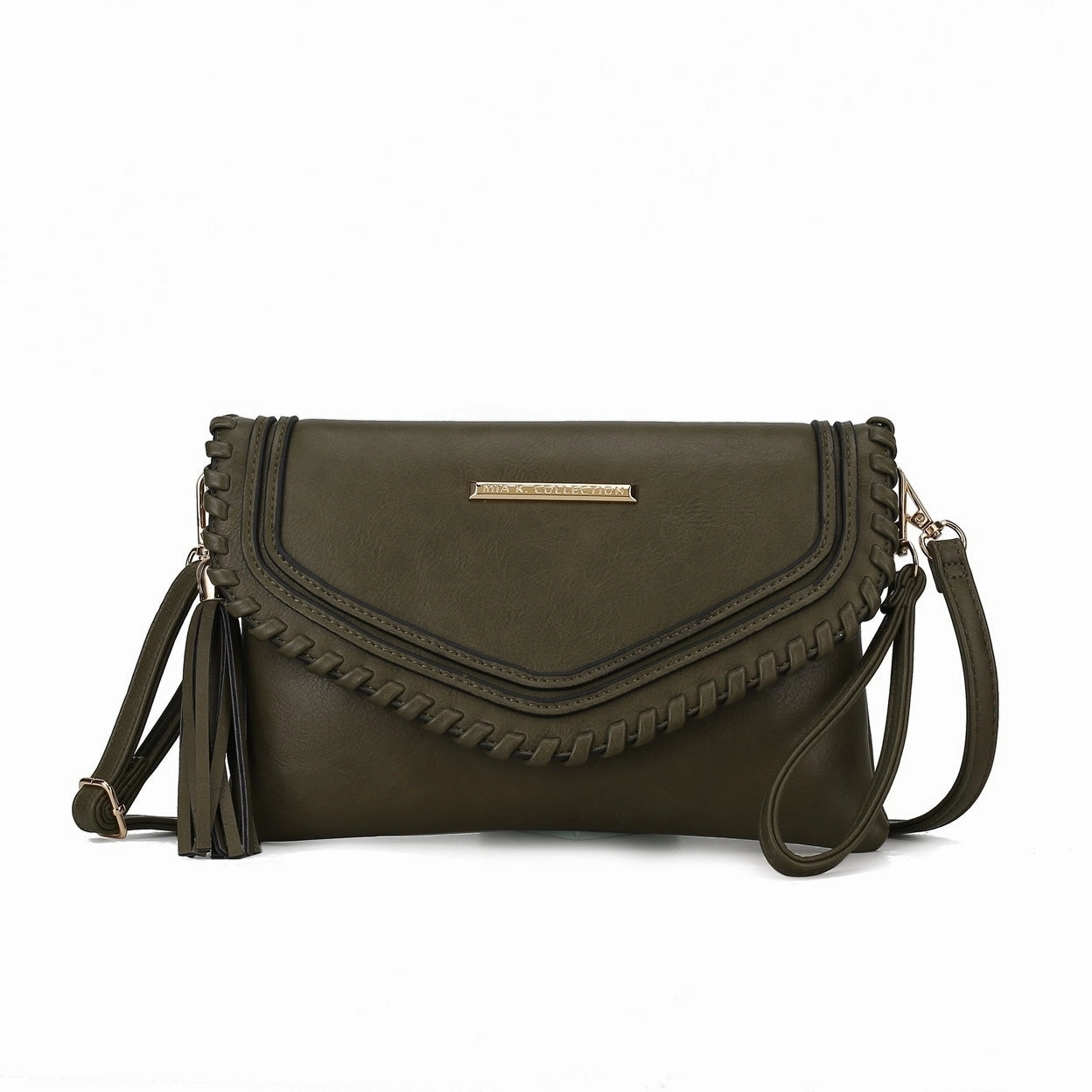 Mkfcollection Remi Shoulder Bag Vegan Leather Designer Handbag