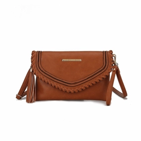 Mkfcollection Remi Shoulder Bag Vegan Leather Designer Handbag