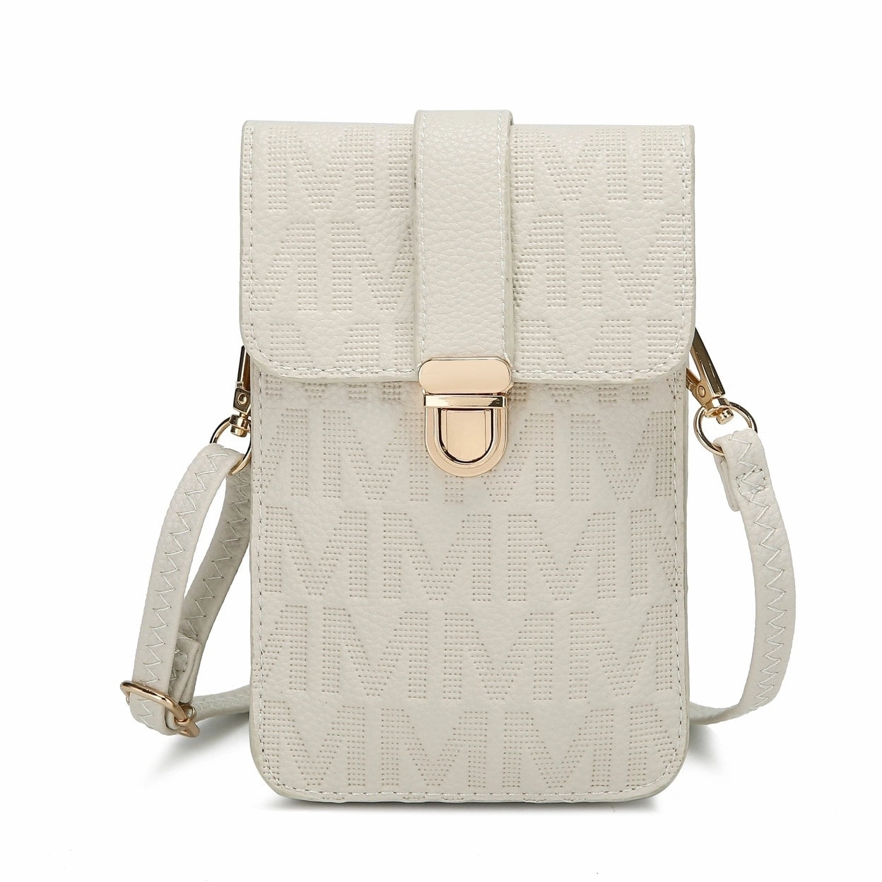 Mkfcollection Ulla Phonecrossbody Bag Vegan Leather Designer Handbag