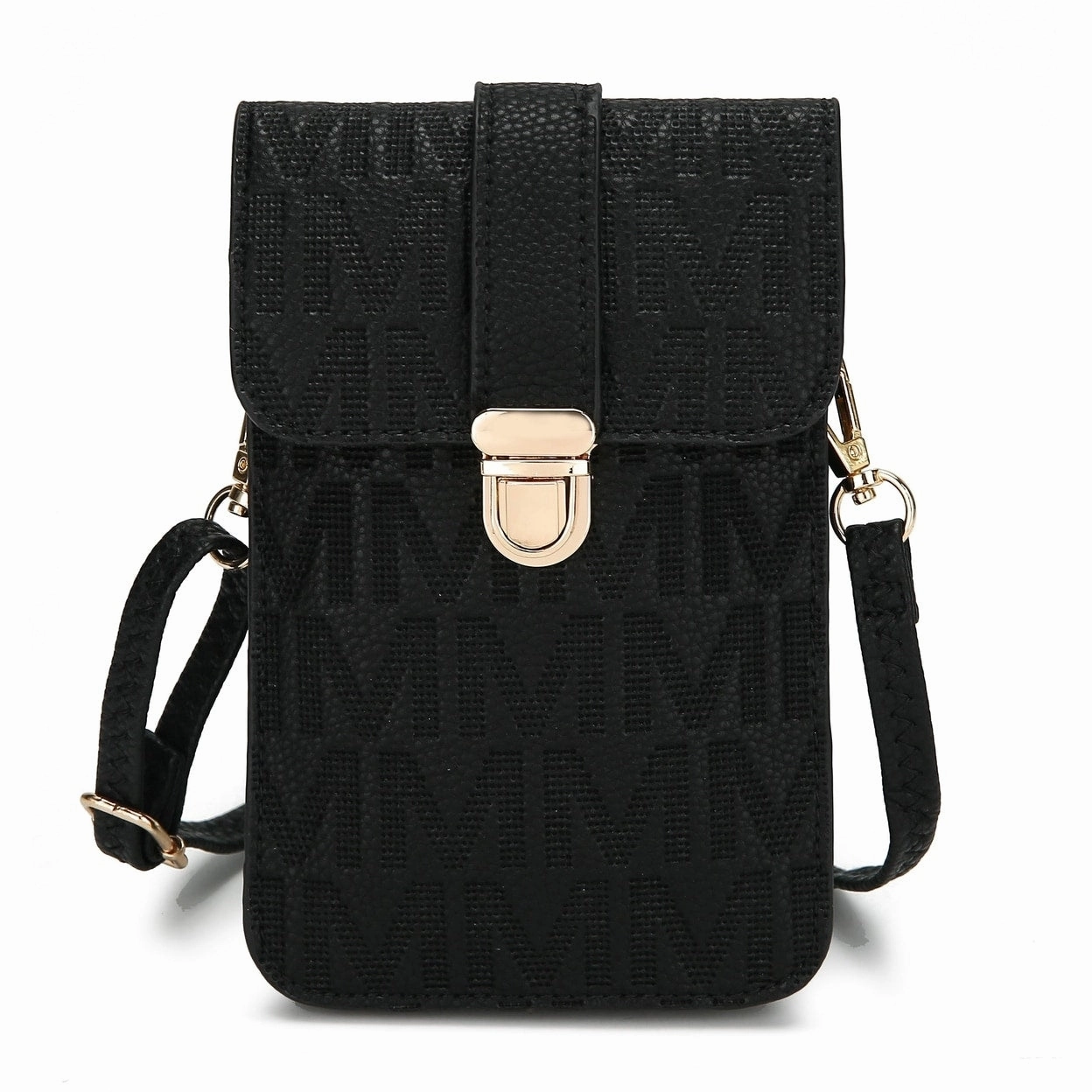 Mkfcollection Ulla Phonecrossbody Bag Vegan Leather Designer Handbag