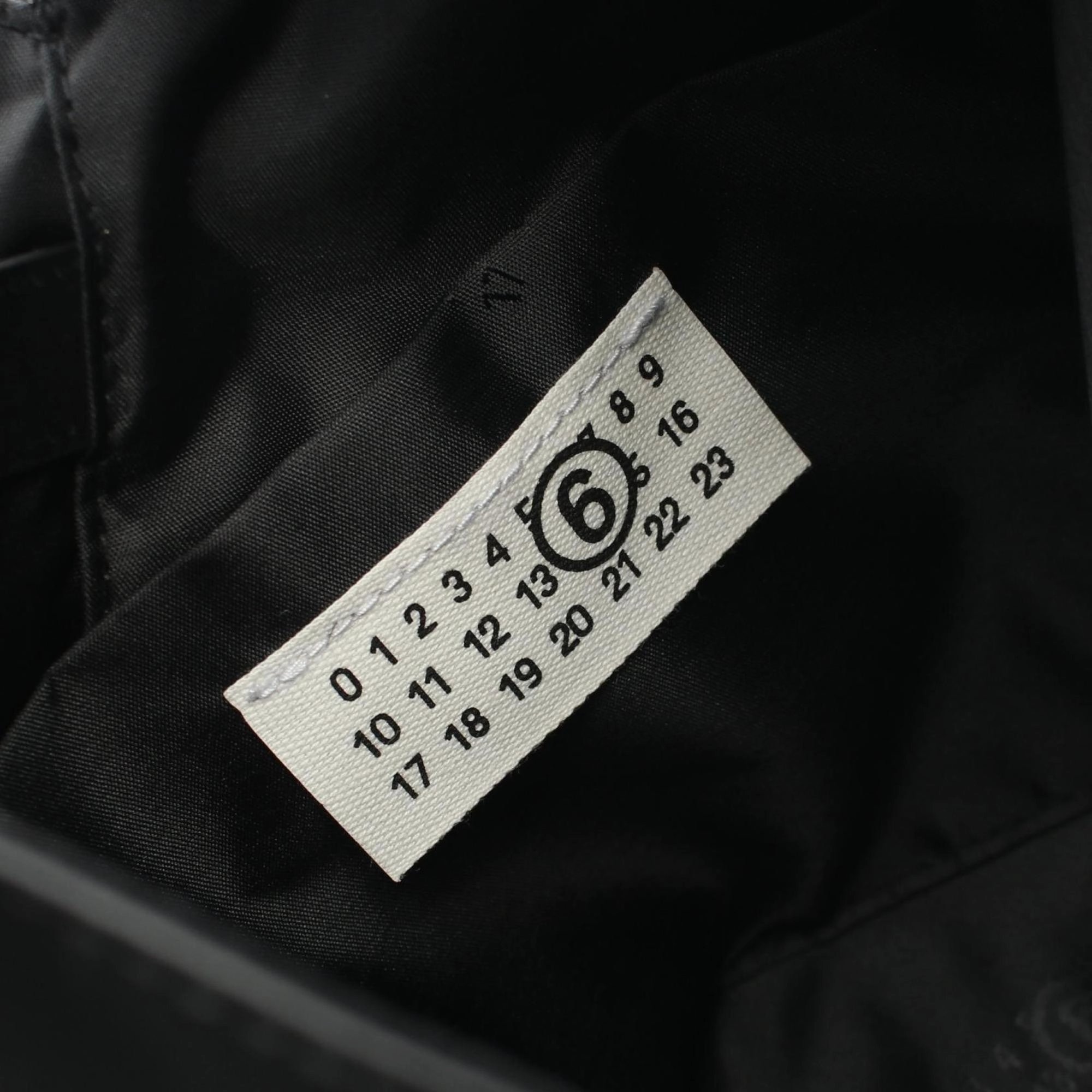 Mm6 Maison Margiela Leather Elastane Tote Bag