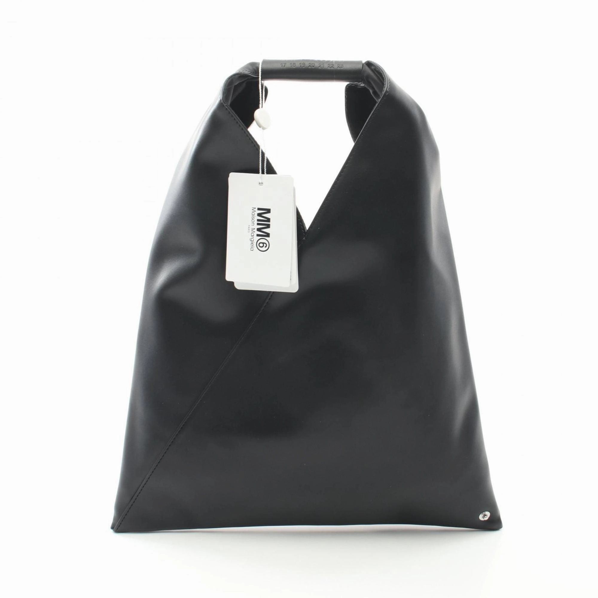Mm6 Maison Margiela Leather Elastane Tote Bag
