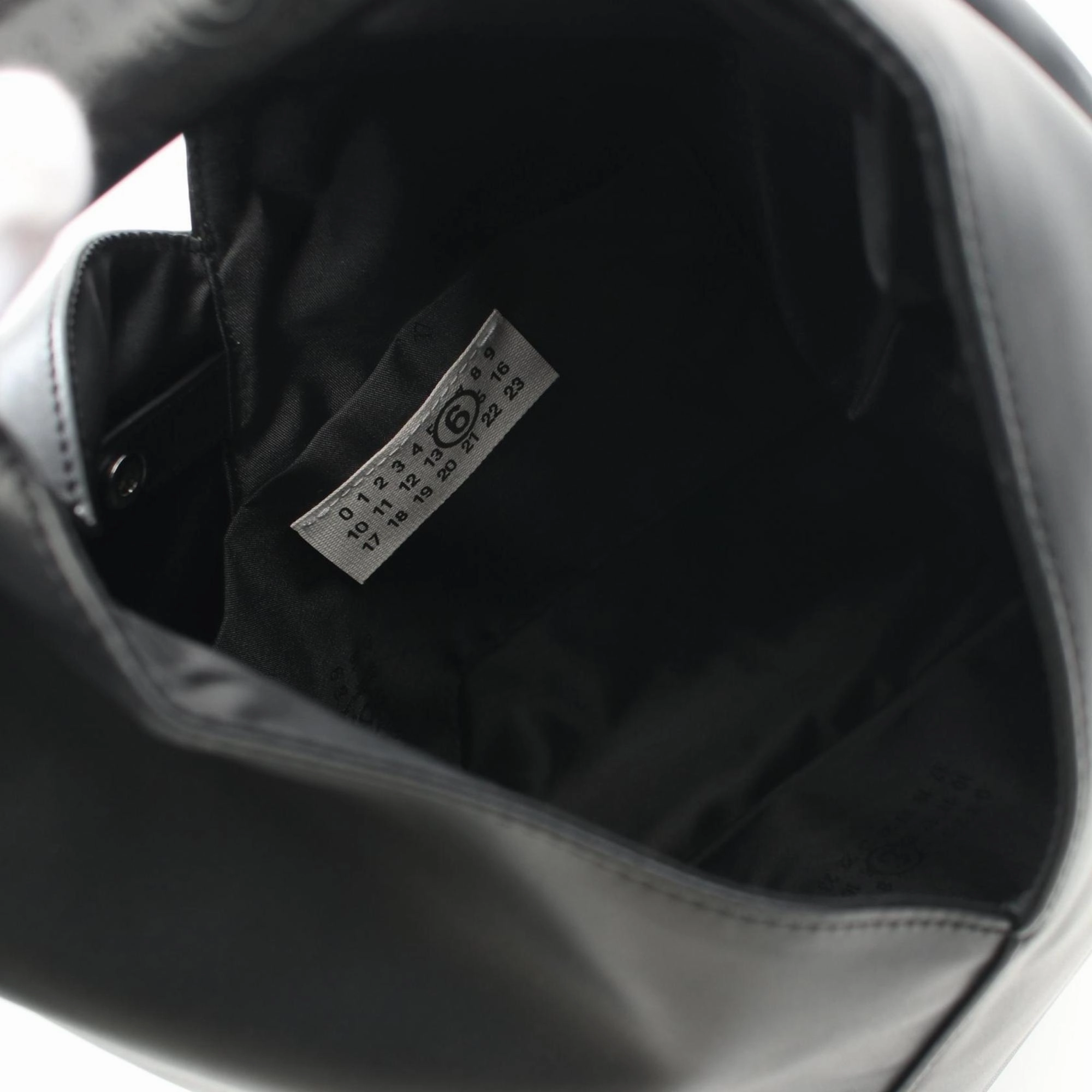 Mm6 Maison Margiela Leather Elastane Tote Bag