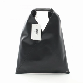 Mm6 Maison Margiela Leather Elastane Tote Bag