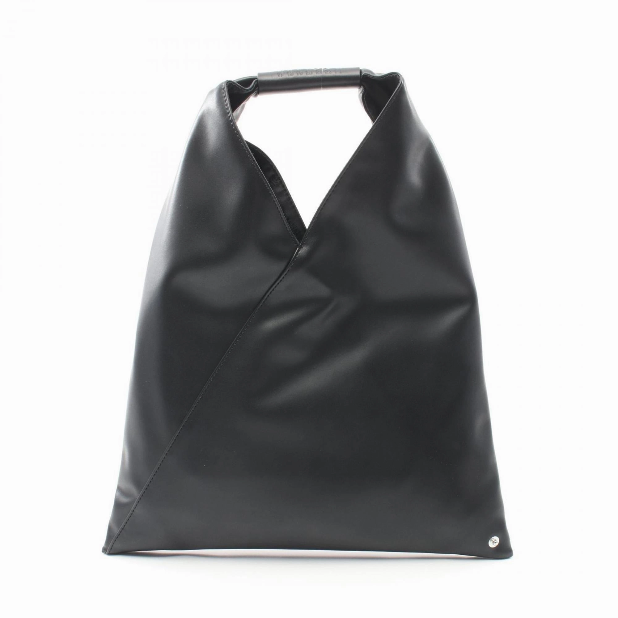 Mm6 Maison Margiela  Leather Handbag Tote Bag (Pre-Owned)