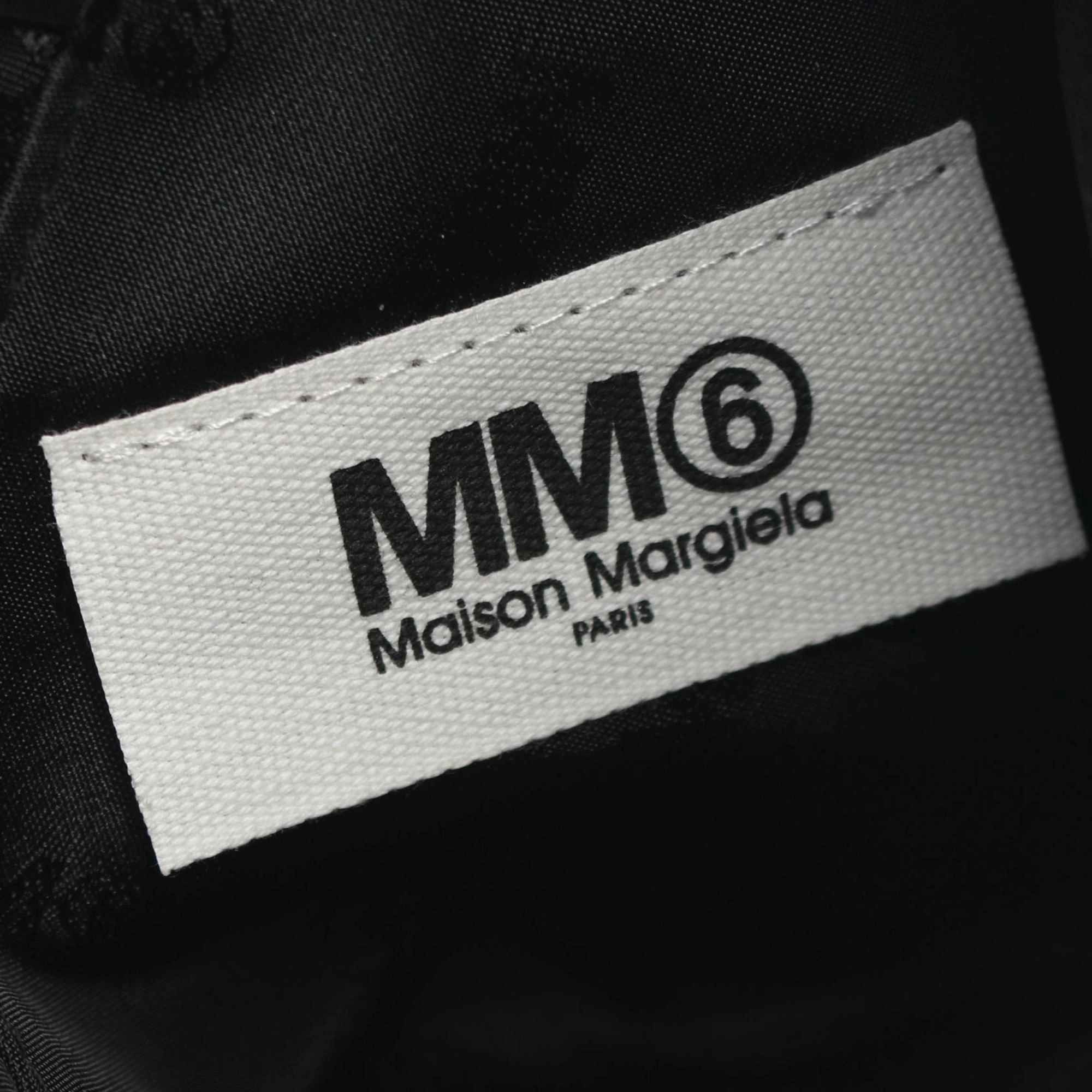 Mm6 Maison Margiela  Leather Handbag Tote Bag (Pre-Owned)