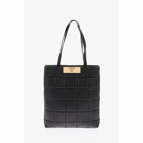 Moschino LOVE quilted faux leather shoulder bag