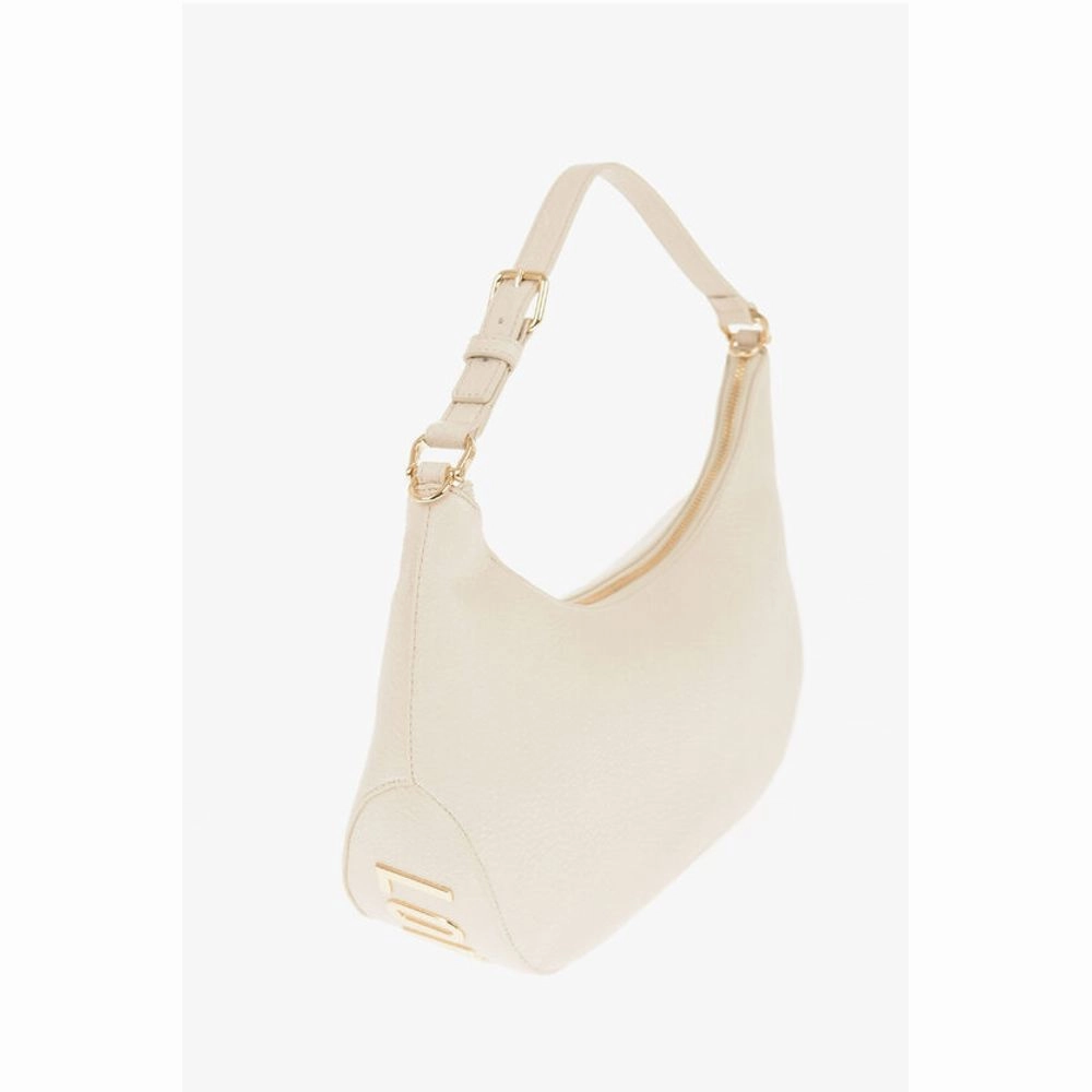 Moschino LOVE Textured Faux Leather ECO-FRIENDLY GIANT Hobo Bag with
