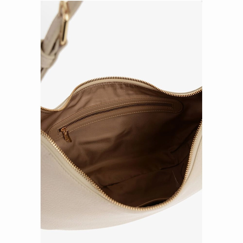 Moschino LOVE Textured Faux Leather ECO-FRIENDLY GIANT Hobo Bag with