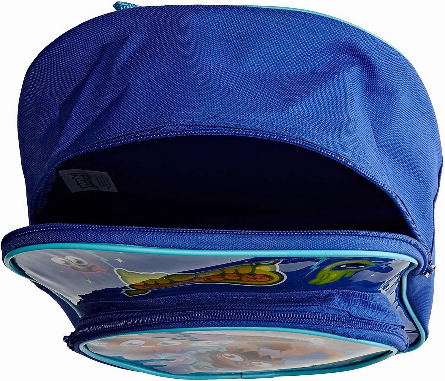 Moshi Monsters Backpack With Pocket 32cm - Blue