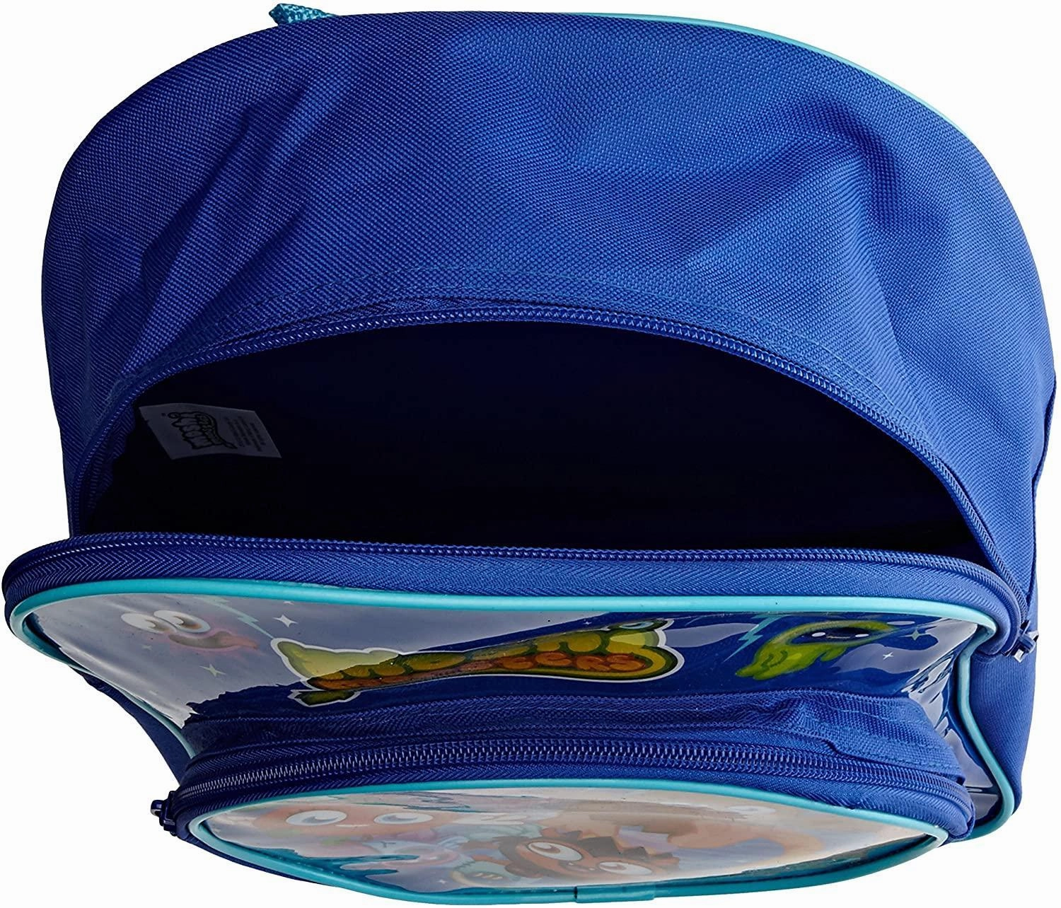 Moshi Monsters Backpack With Pocket 32cm - Blue