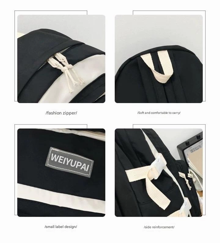 Multi Pockets Large Capacity Shoulder Bag 1222