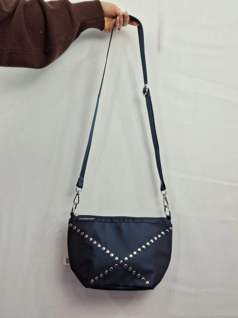 murph&murph Metallic Studded Crossbody Bag