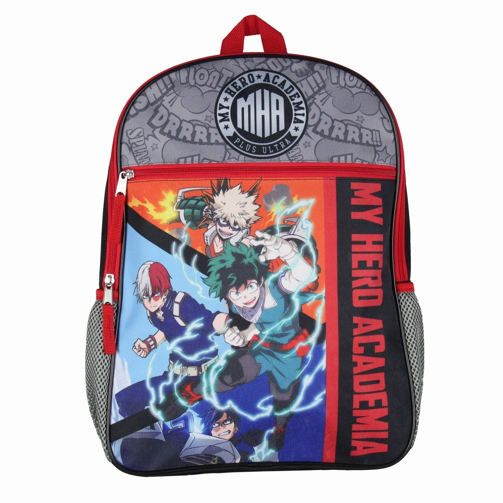 My Hero Academia Backpack Anime Manga Deku Bakugo Shoto Todoroki School Travel Backpack - One Size