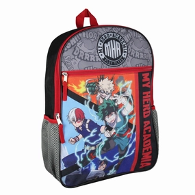 My Hero Academia Backpack Anime Manga Deku Bakugo Shoto Todoroki School Travel Backpack - One Size