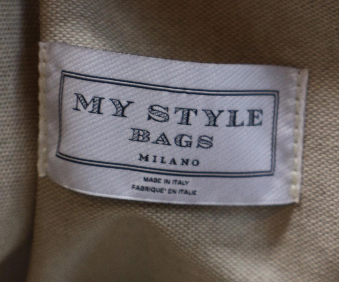 My Style Bags Milano Brown Suede Backpack
