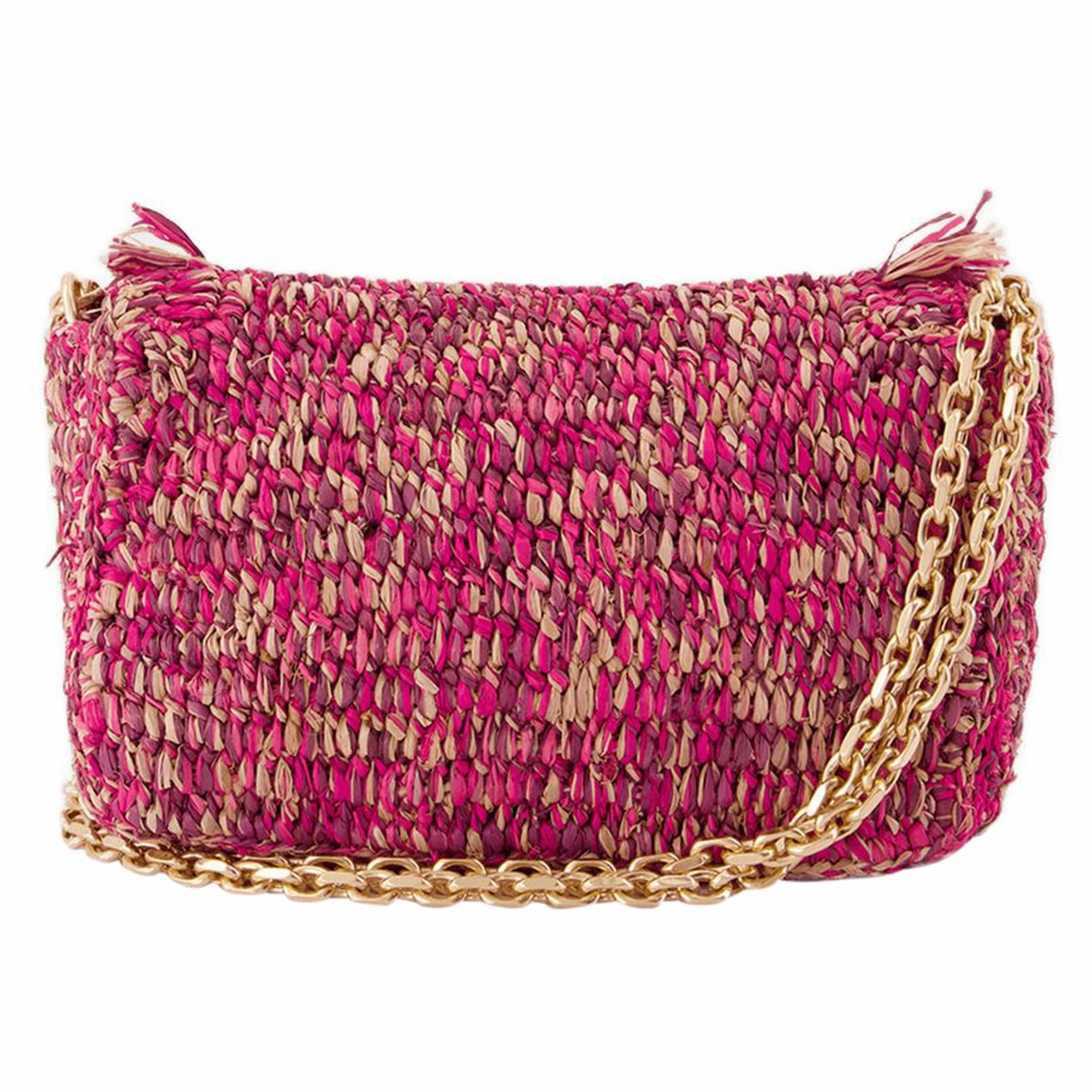 Nano Moon Crossbody - Vanessa Bruno - Cotton - Pink