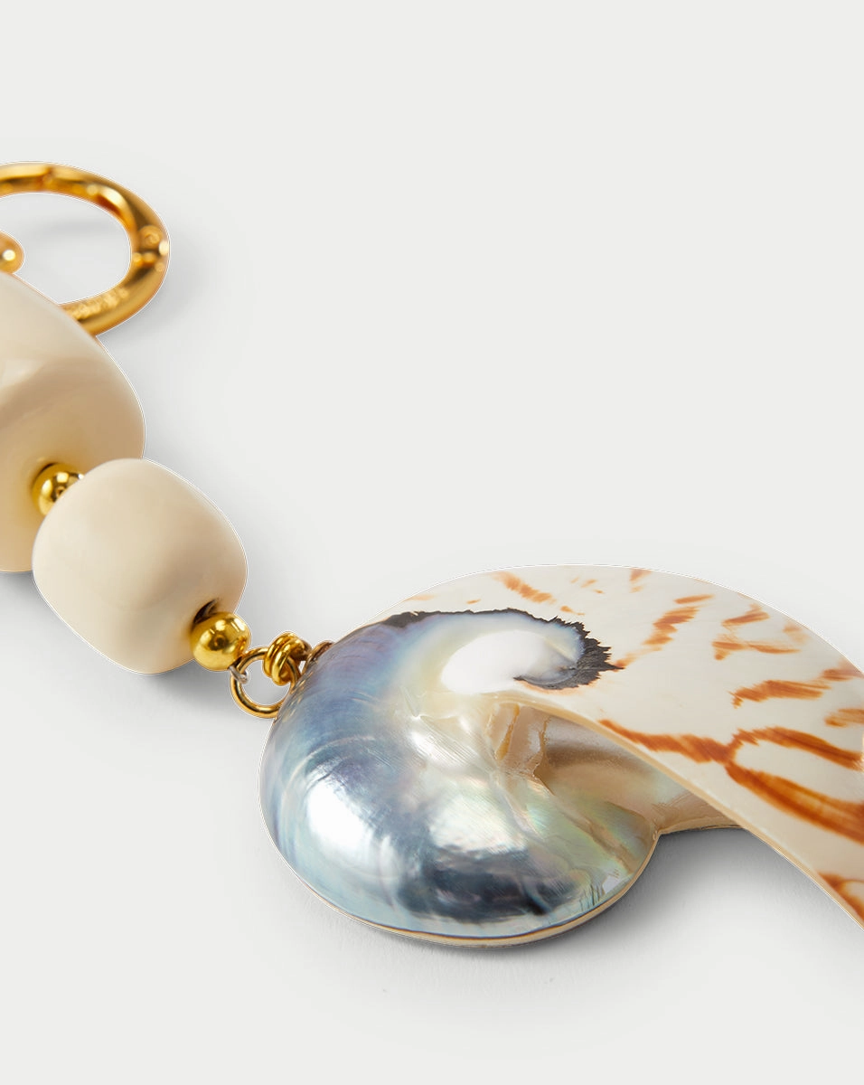 Nantucket Shell Bag Charm