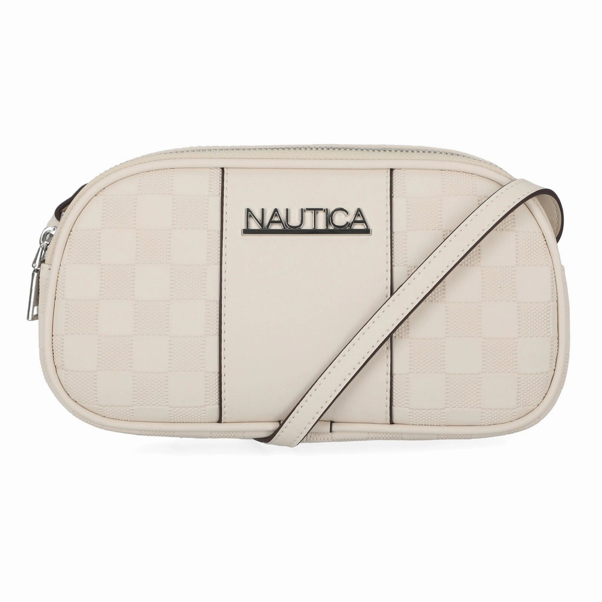 Nautica Womens Woven Crossbody Bag