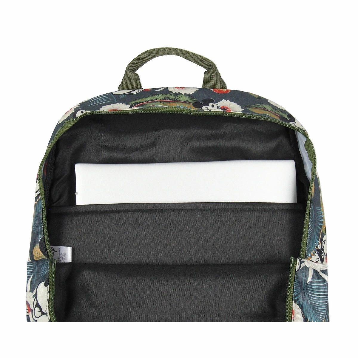 Neff Mickey Mouse Aloha Floral Chill 17" Travel Laptop Backpack - One Size