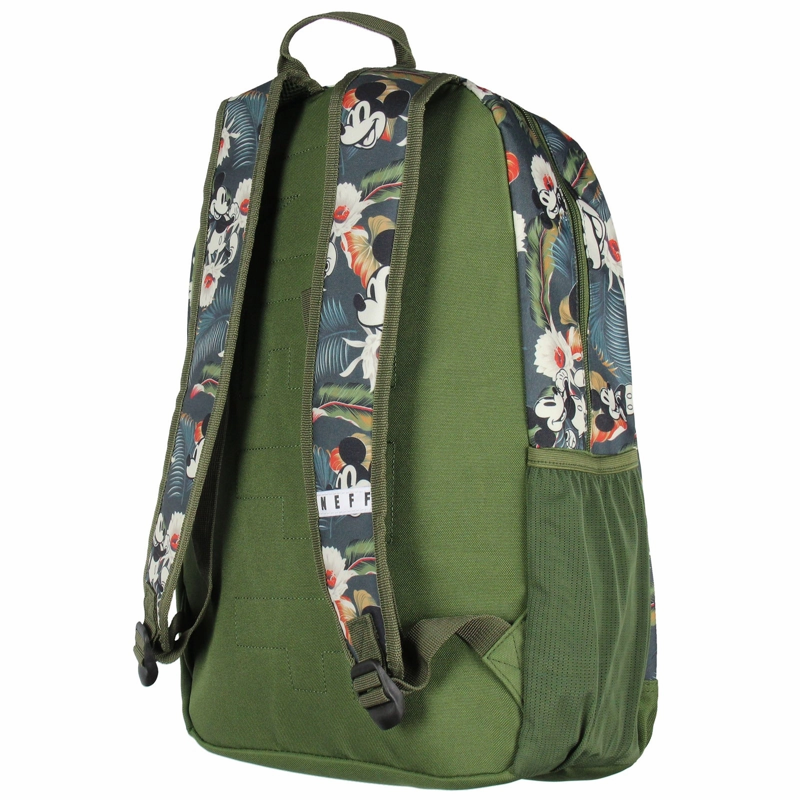 Neff Mickey Mouse Aloha Floral Chill 17" Travel Laptop Backpack - One Size