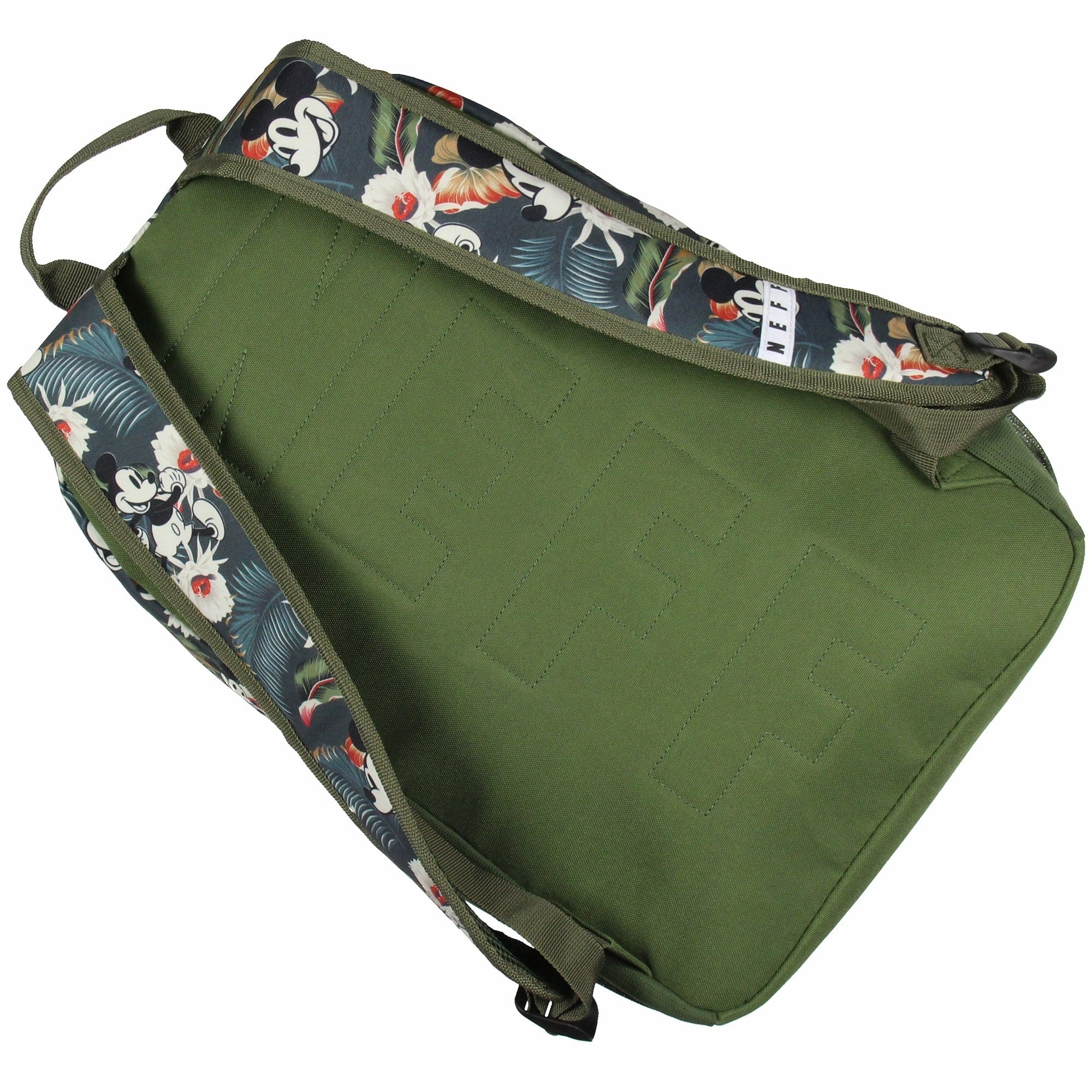 Neff Mickey Mouse Aloha Floral Chill 17" Travel Laptop Backpack - One Size