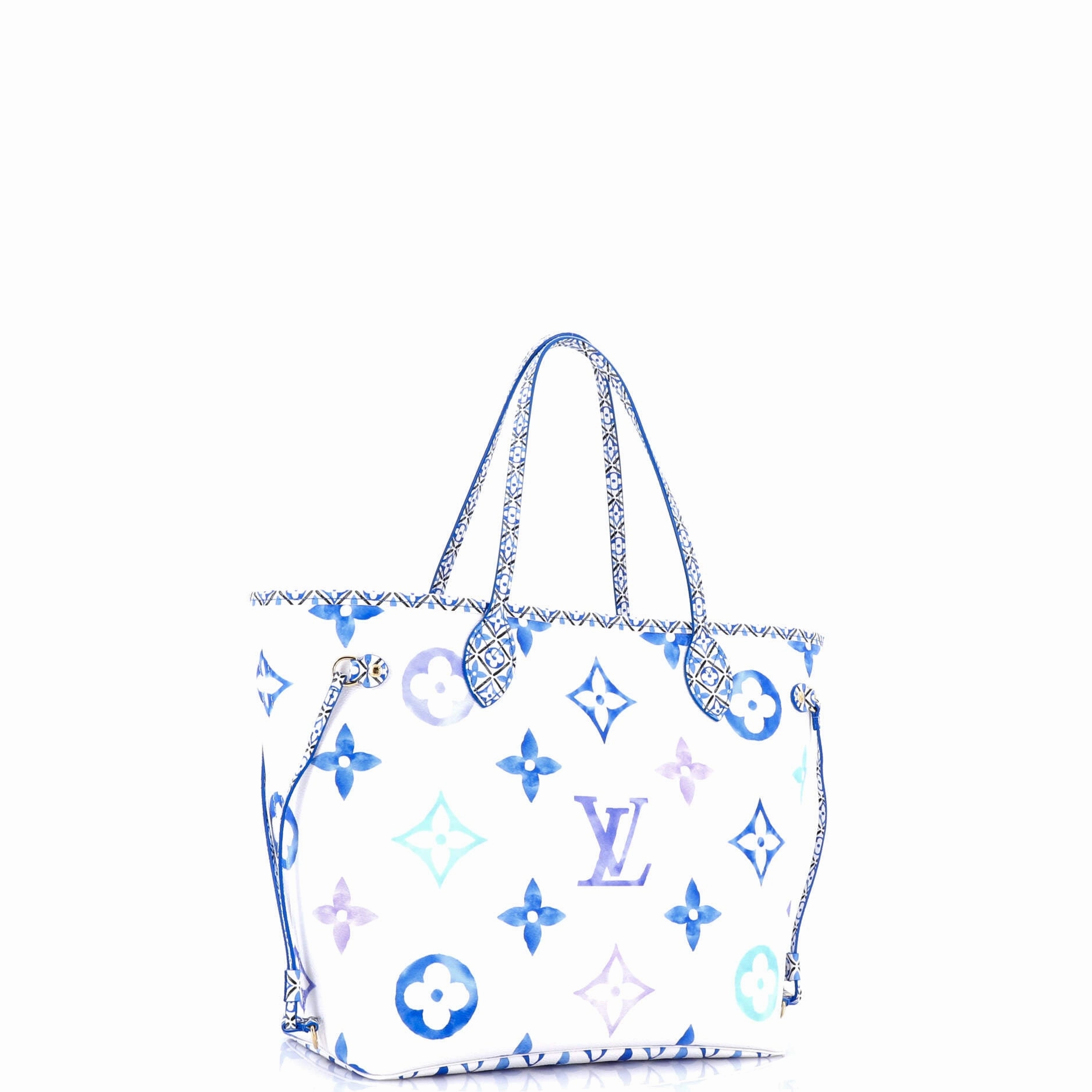 Neverfull NM Tote By The Pool Monogram Watercolor Giant MM