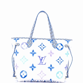 Neverfull NM Tote By The Pool Monogram Watercolor Giant MM