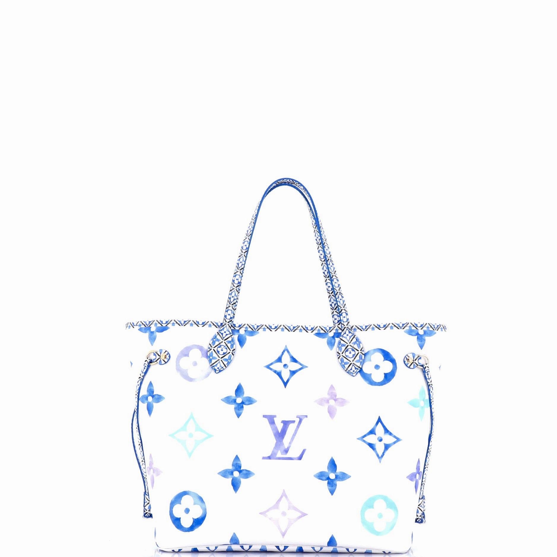 Neverfull NM Tote By The Pool Monogram Watercolor Giant MM