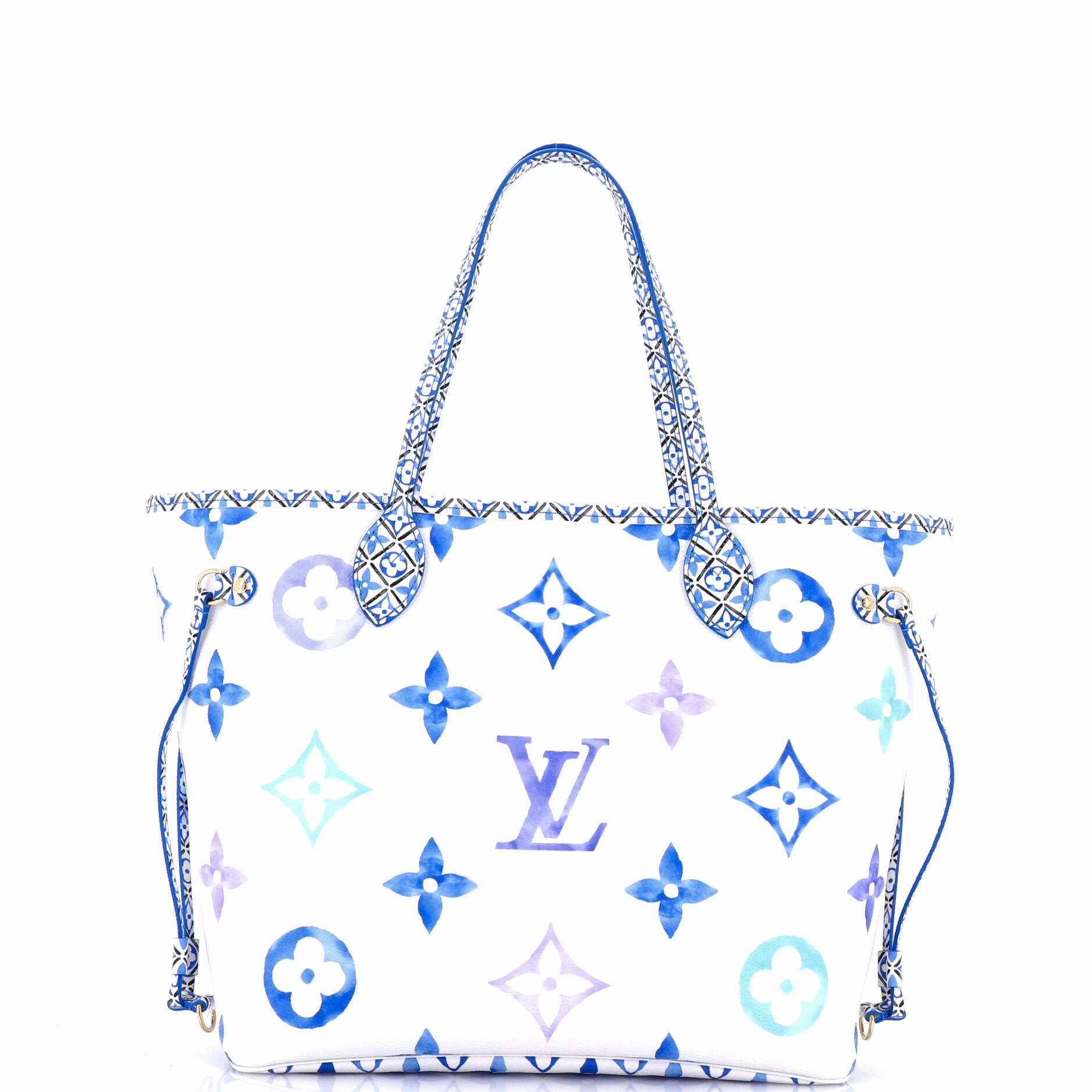 Neverfull NM Tote By The Pool Monogram Watercolor Giant MM