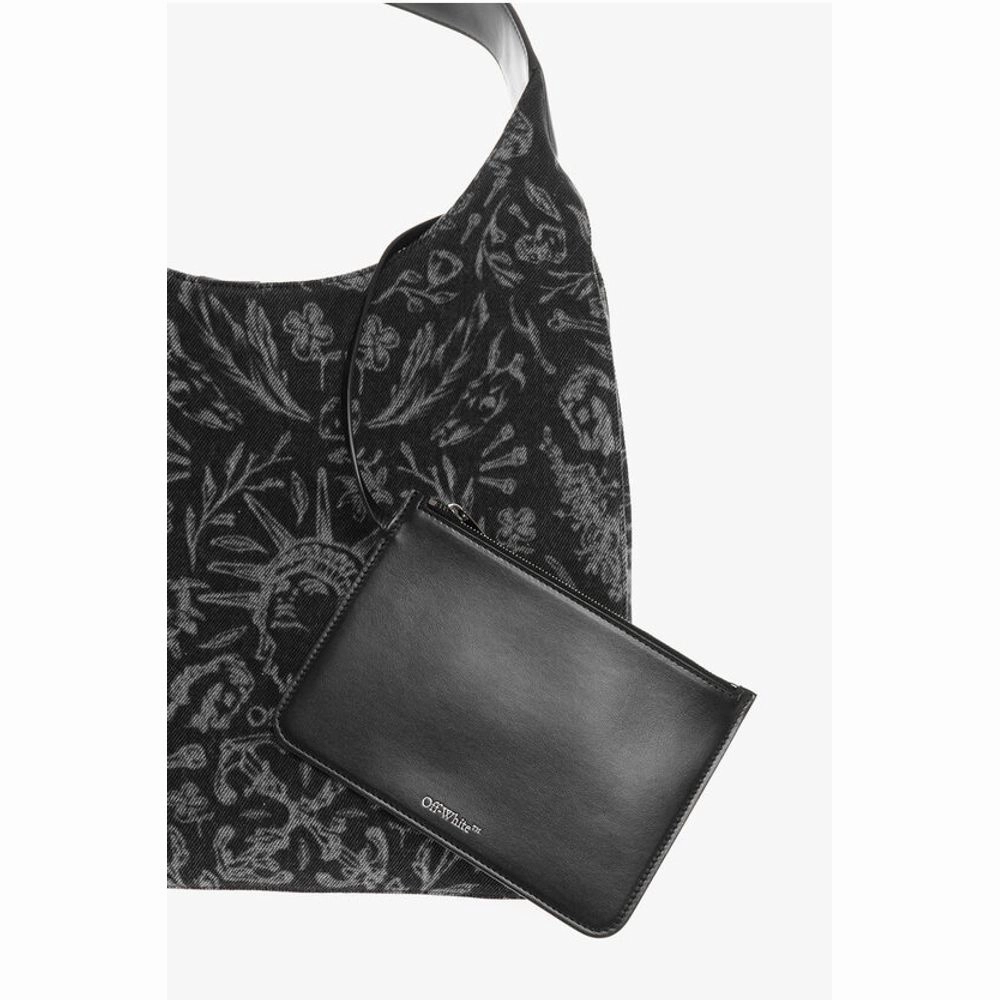 Off-White Printed METROPOLITAN Hobo Bag