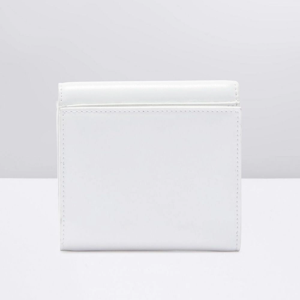Off-White White Leather Women's Wallet - One Size