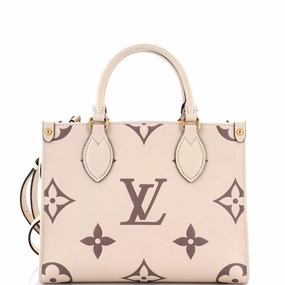 OnTheGo Tote Bicolor Monogram Empreinte Giant PM