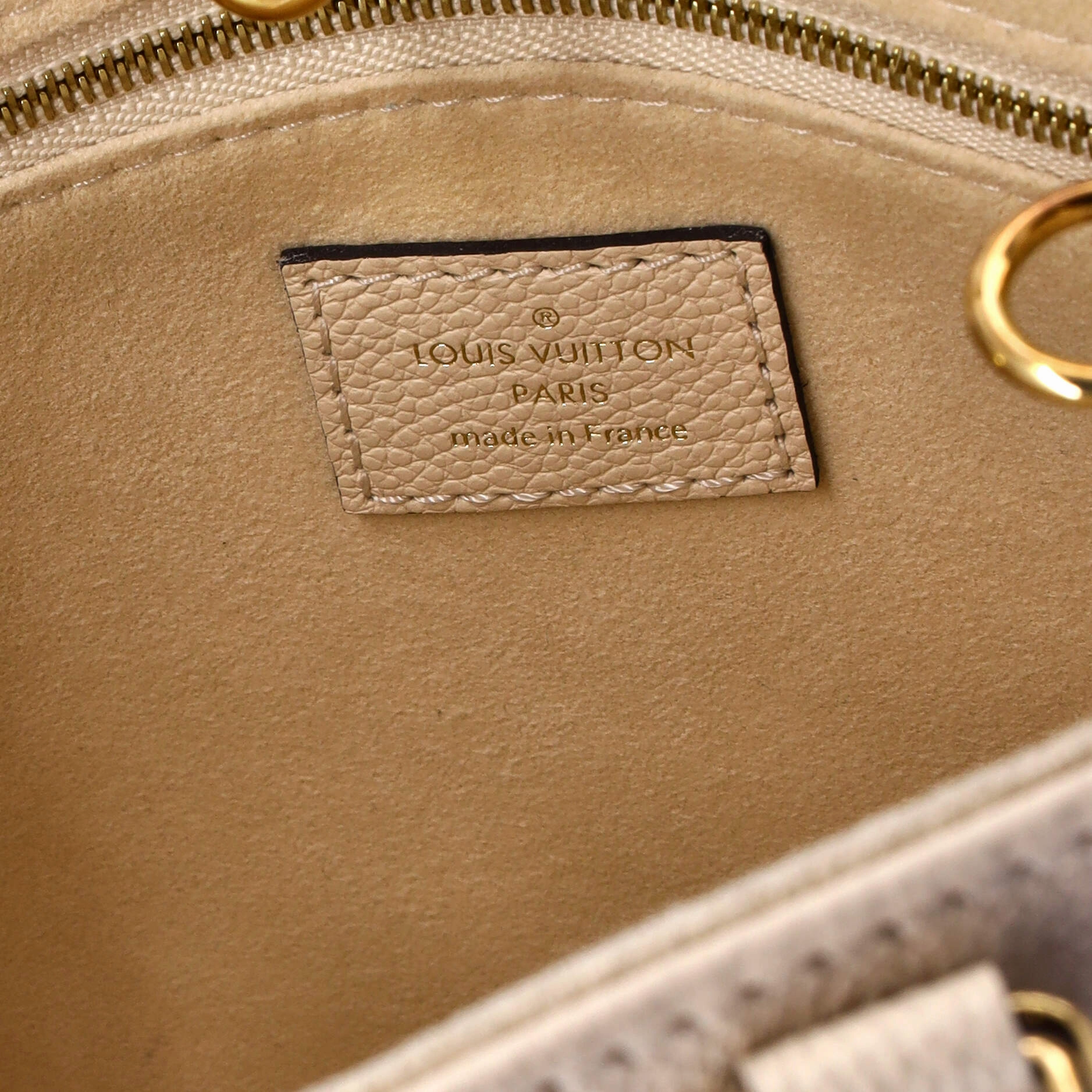 OnTheGo Tote Bicolor Monogram Empreinte Giant PM