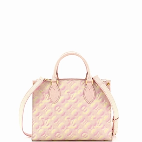 OnTheGo Tote Stardust Monogram Empreinte Leather PM