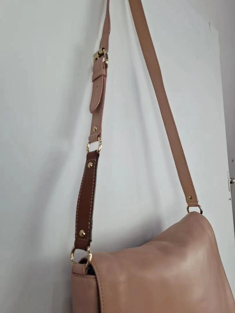 Oroton Blush Oversized Satchel Crossbody Bag