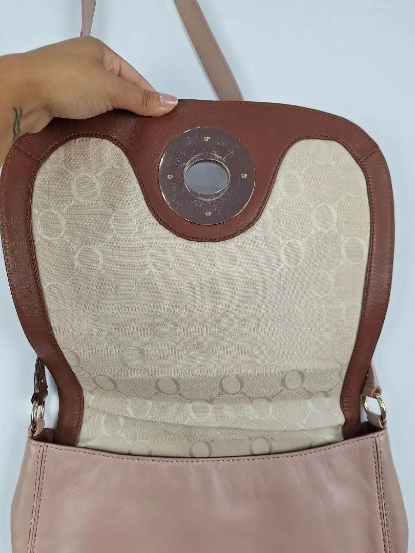 Oroton Blush Oversized Satchel Crossbody Bag
