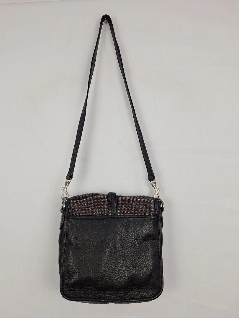 Oroton Vintage Silver Studs Shoulder Bag