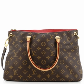 Pallas Tote Monogram Canvas with Leather