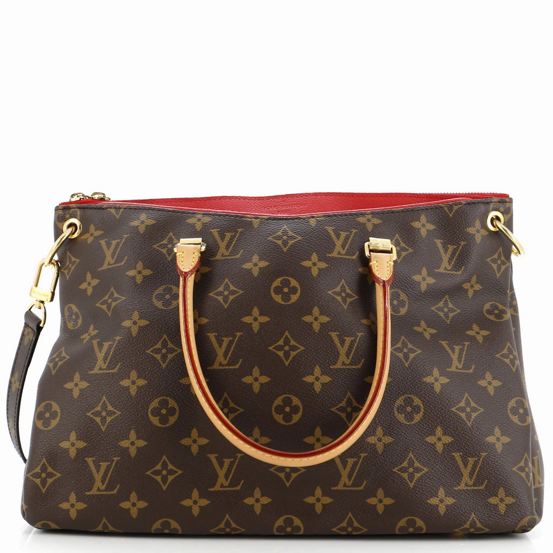 Pallas Tote Monogram Canvas with Leather