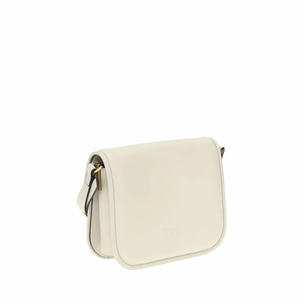 PINKO Love Leather Shoulder Bag