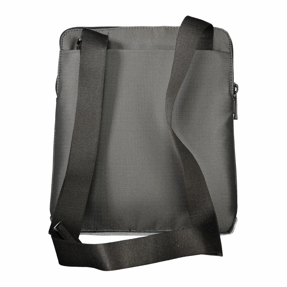 Piquadro Gray Polyester Shoulder Men's Bag
